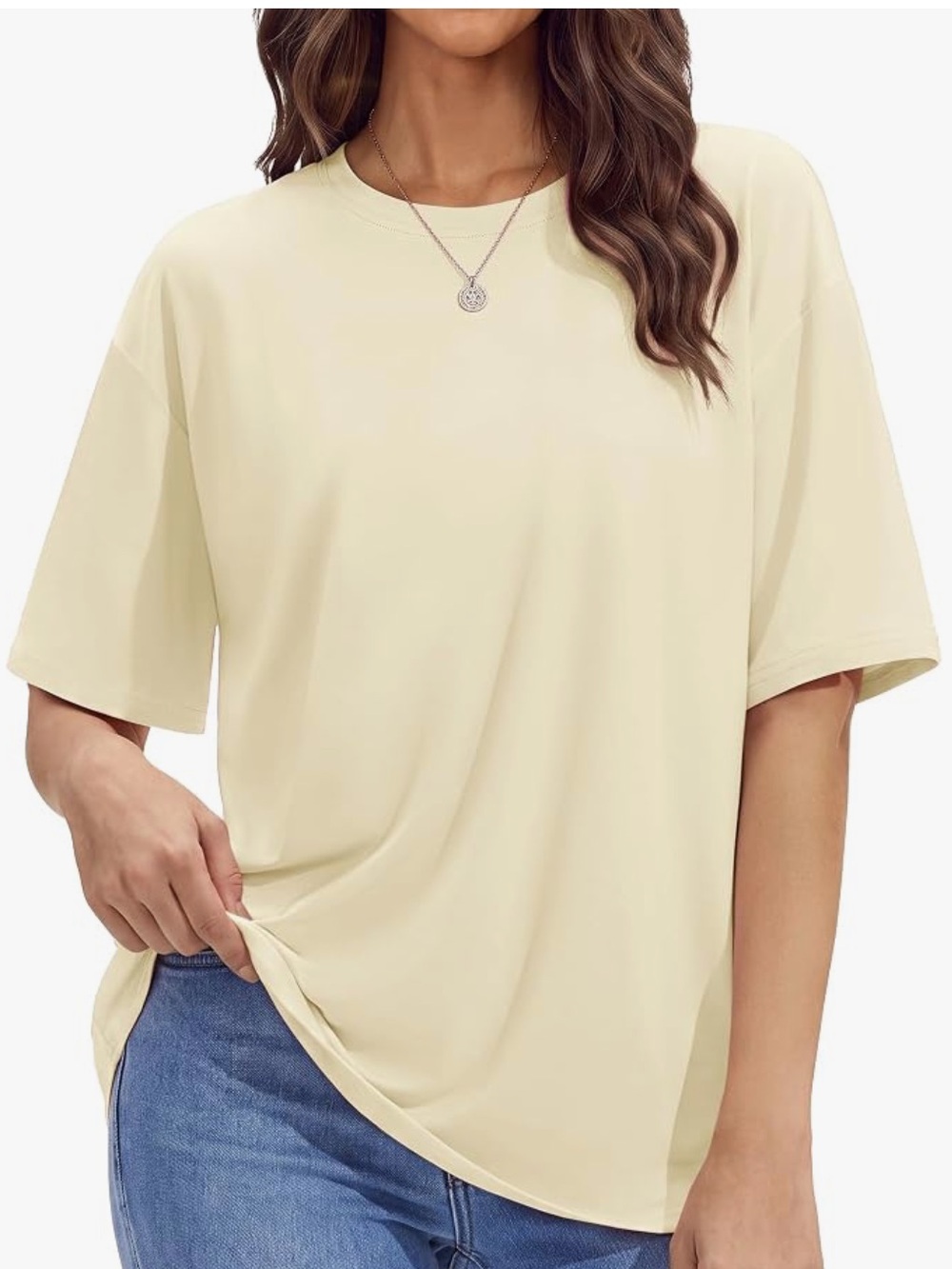STELLE tshirt in Crème